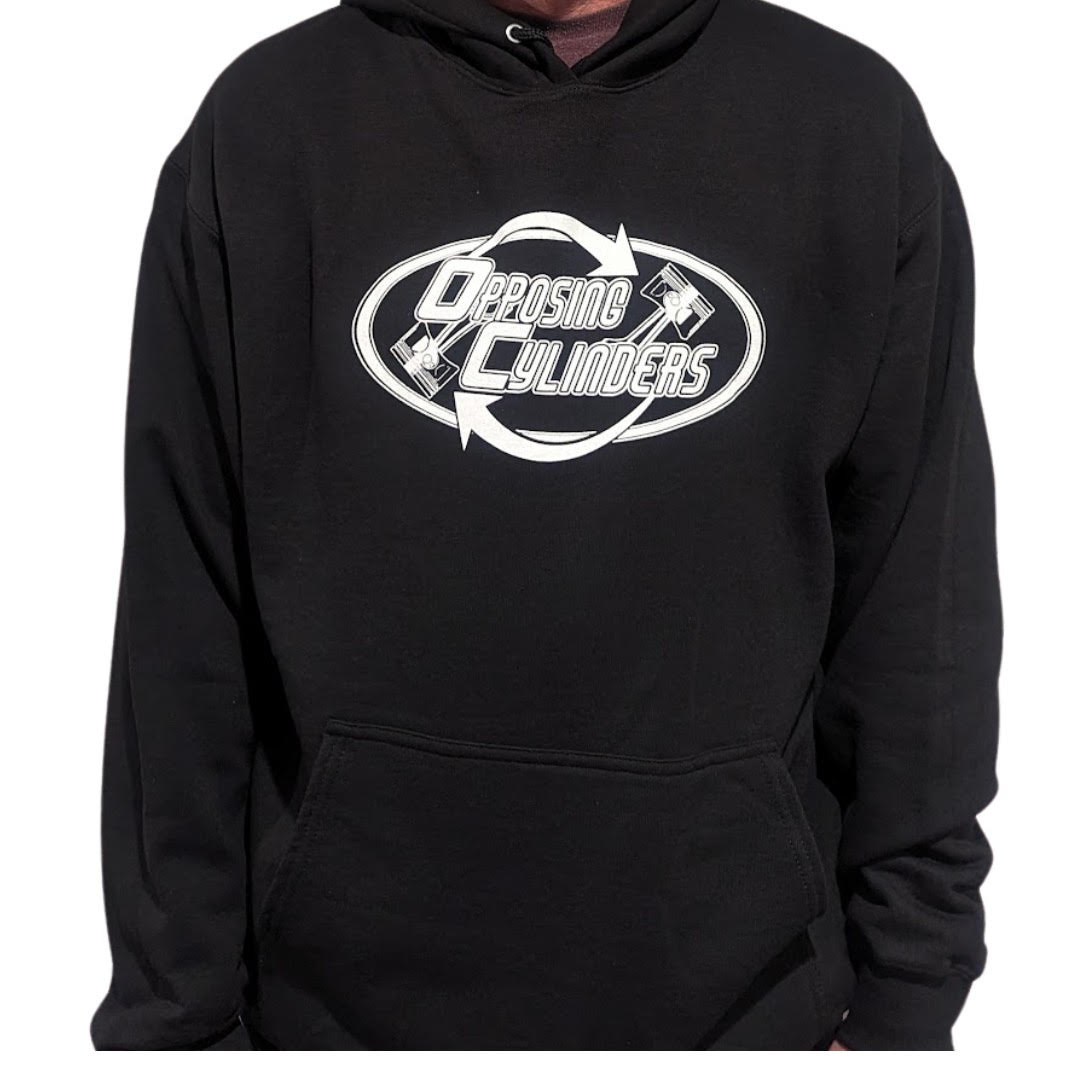 New Opposing Cylinders sweatshirt – Black